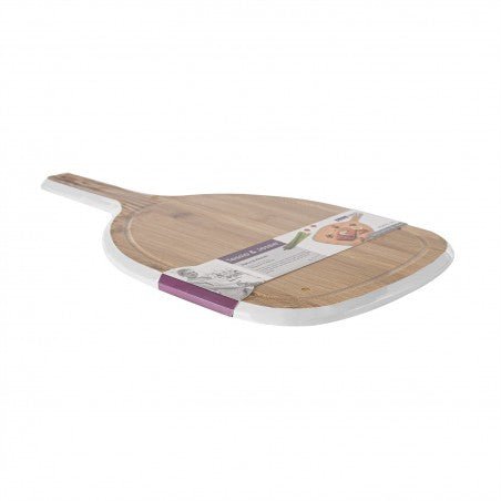 Tessie & Jessie Wooden Cutting Board 43cmX23cm - White&Wooden - Al Kabayel Discount CentreTessie & Jessie Wooden Cutting Board 43cmX23cm - White&WoodenKitchen Utensils & GadgetsTESSIE&JESSIEAl Kabayel Discount Centre