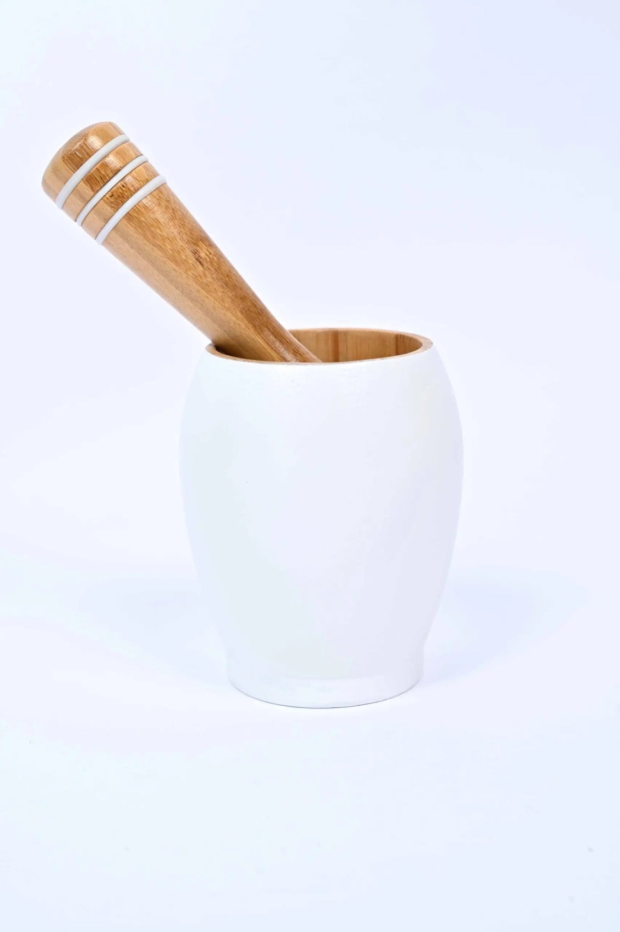 Tessie & Jessie Wooden Mortar Pestle 10cm - White&Wooden - Al Kabayel Discount CentreTessie & Jessie Wooden Mortar Pestle 10cm - White&WoodenKitchen Utensils & GadgetsTESSIE&JESSIEAl Kabayel Discount Centre
