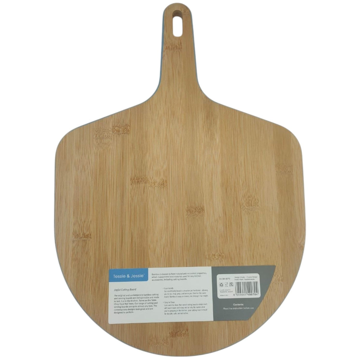 Tessie & Jessie Wooden Pizza Cutting Board 43cmX30cm - Blue&Wooden - Al Kabayel Discount CentreTessie & Jessie Wooden Pizza Cutting Board 43cmX30cm - Blue&WoodenKitchen Utensils & GadgetsTESSIE&JESSIEAl Kabayel Discount Centre