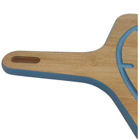 Tessie & Jessie Wooden Pizza Cutting Board 43cmX30cm - Blue&Wooden - Al Kabayel Discount CentreTessie & Jessie Wooden Pizza Cutting Board 43cmX30cm - Blue&WoodenKitchen Utensils & GadgetsTESSIE&JESSIEAl Kabayel Discount Centre