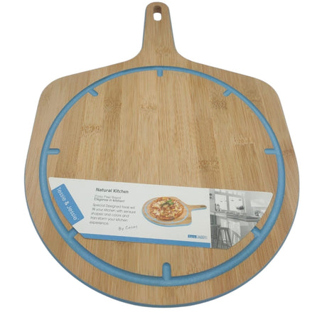 Tessie & Jessie Wooden Pizza Cutting Board 43cmX30cm - Blue&Wooden - Al Kabayel Discount CentreTessie & Jessie Wooden Pizza Cutting Board 43cmX30cm - Blue&WoodenKitchen Utensils & GadgetsTESSIE&JESSIEAl Kabayel Discount Centre