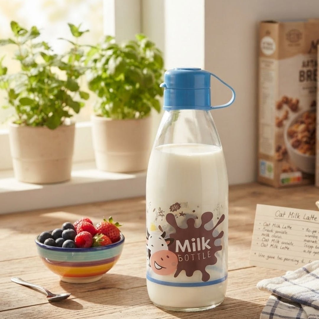 Titiz Glass Milk Bottle 1000ml – Red / Green / White / Light Blue - Al Kabayel Discount CentreTitiz Glass Milk Bottle 1000ml – Red / Green / White / Light BlueWater BottlesTITIZAl Kabayel Discount Centre