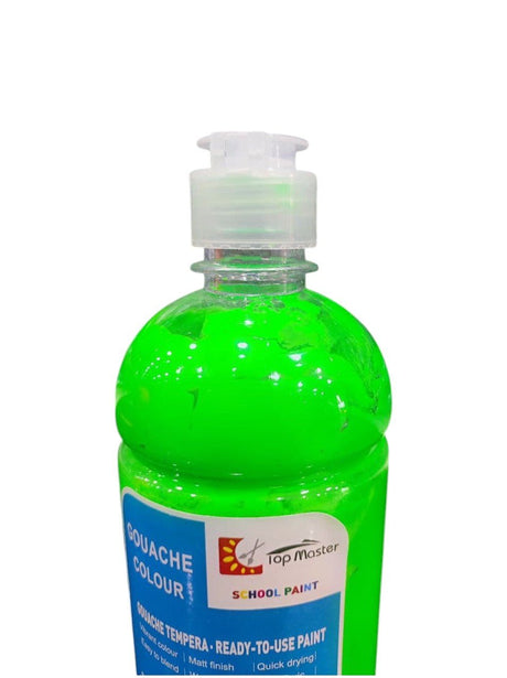 TOP MASTER Gouache Color Fluorescent Green 500ml - Al Kabayel Discount CentreTOP MASTER Gouache Color Fluorescent Green 500mlGlueTOP MASTERAl Kabayel Discount Centre
