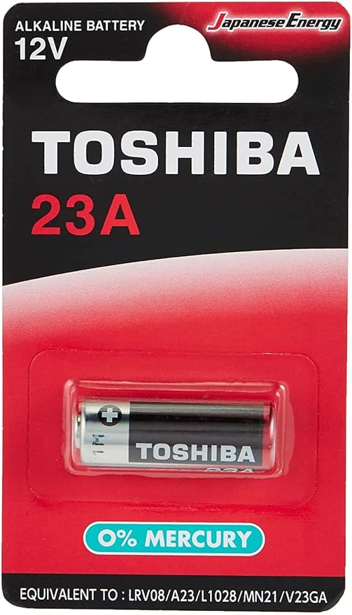 TOSHIBA 23A Alkaline Battery 12V - Al Kabayel Discount CentreTOSHIBA 23A Alkaline Battery 12VBatteriesTOSHIBAAl Kabayel Discount Centre