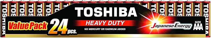 TOSHIBA AAA Heavy Duty Battery, Pack of 24 - Al Kabayel Discount CentreTOSHIBA AAA Heavy Duty Battery, Pack of 24BatteriesTOSHIBAAl Kabayel Discount Centre