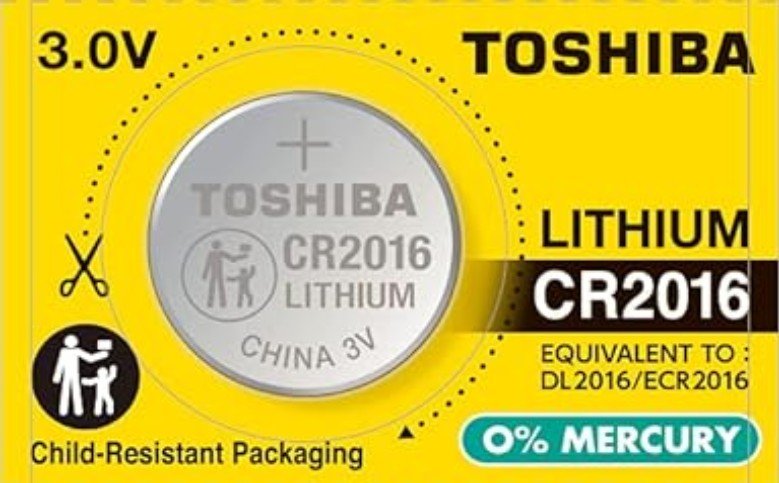 TOSHIBA CR2016 3V Lithium Coin Cell Battery, 1pc - Al Kabayel Discount CentreTOSHIBA CR2016 3V Lithium Coin Cell Battery, 1pcBatteriesTOSHIBAAl Kabayel Discount Centre