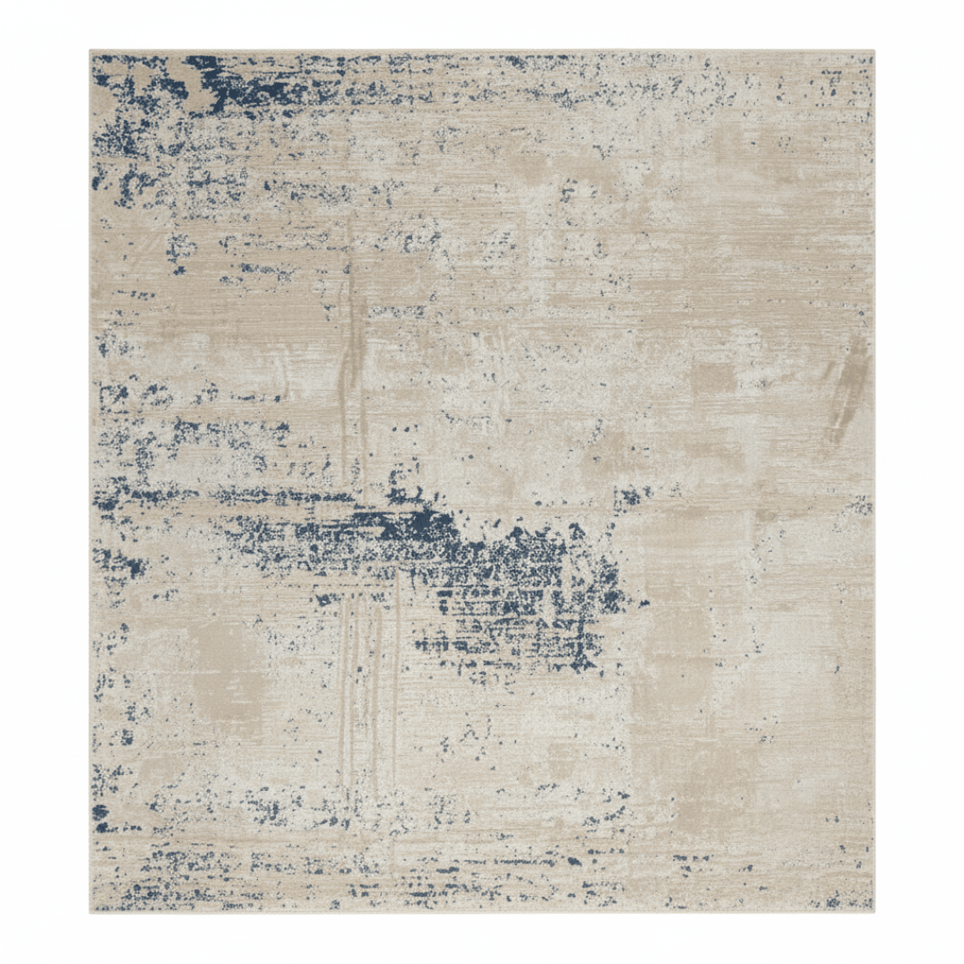 Turkmen Tawakal Carpets | Lugo Ivory & Blue Abstract Rug Carpet | 300 × 400 cm - Al Kabayel Discount CentreTurkmen Tawakal Carpets | Lugo Ivory & Blue Abstract Rug Carpet | 300 × 400 cmDoormatsTURKMEN TAWAKAL CARPETSAl Kabayel Discount Centre