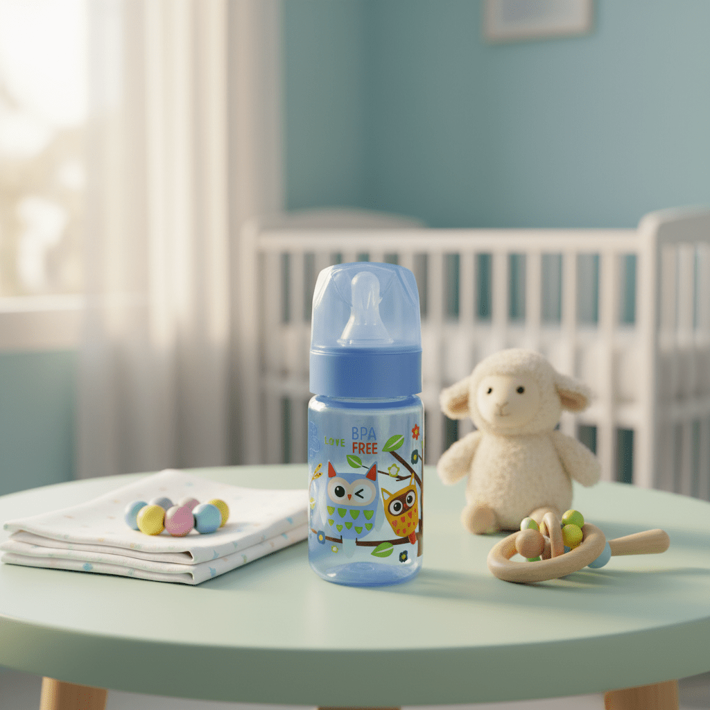 Turtees Kids Feeding Bottle – Plastic, 125ml, Blue - Al Kabayel Discount CentreTurtees Kids Feeding Bottle – Plastic, 125ml, BlueBaby ProductsTURTEESAl Kabayel Discount Centre
