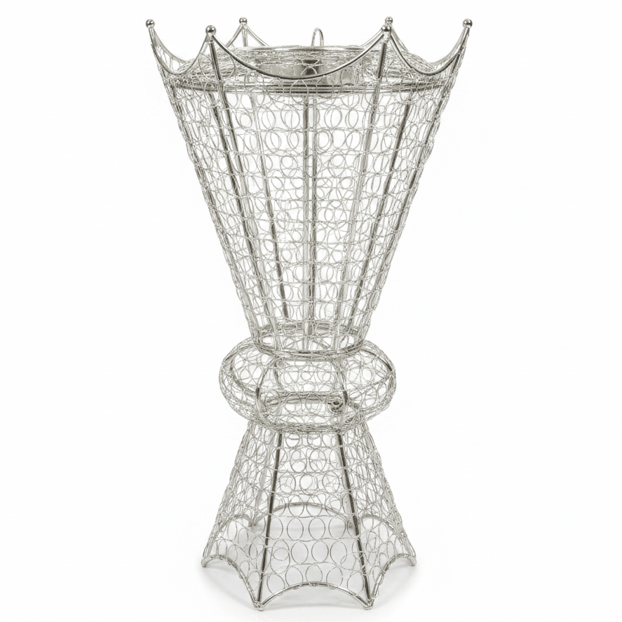 Ugarit Premium Silver Metal Incense Burner 50×30 cm Large Decorative Aroma Burner - Al Kabayel Discount CentreUgarit Premium Silver Metal Incense Burner 50×30 cm Large Decorative Aroma BurnerIncense BurnerUGARITAl Kabayel Discount Centre