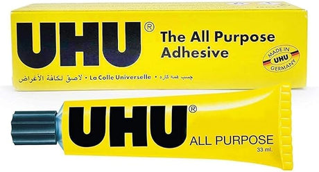UHU All Purpose Adhesive Tube, 35 ml, Transparent - Al Kabayel Discount CentreUHU All Purpose Adhesive Tube, 35 ml, TransparentGlueUHUAl Kabayel Discount Centre