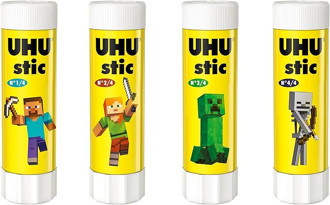 UHU Glue Stick 4*40g - Al Kabayel Discount CentreUHU Glue Stick 4*40gGlueUHUAl Kabayel Discount Centre