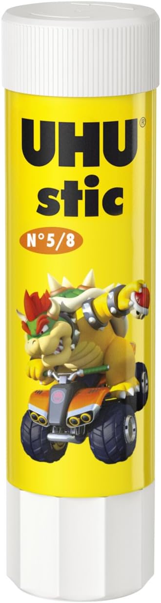 UHU Stic Mario Kart Collector Box - Solvent - Free Glue Sticks, White, Mario Kart 8.2g Stics Pack of 8 - Al Kabayel Discount CentreUHU Stic Mario Kart Collector Box - Solvent - Free Glue Sticks, White, Mario Kart 8.2g Stics Pack of 8GlueUHUAl Kabayel Discount Centre