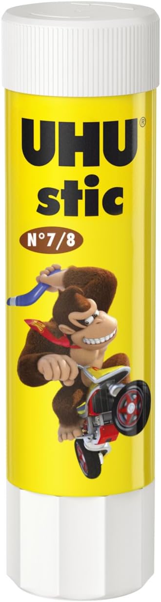UHU Stic Mario Kart Collector Box - Solvent - Free Glue Sticks, White, Mario Kart 8.2g Stics Pack of 8 - Al Kabayel Discount CentreUHU Stic Mario Kart Collector Box - Solvent - Free Glue Sticks, White, Mario Kart 8.2g Stics Pack of 8GlueUHUAl Kabayel Discount Centre