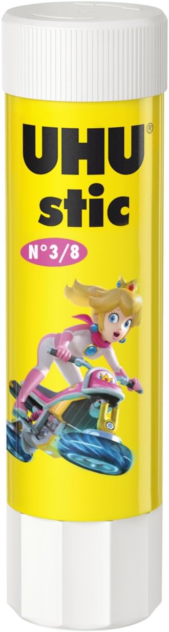 UHU Stic Mario Kart Collector Box - Solvent - Free Glue Sticks, White, Mario Kart 8.2g Stics Pack of 8 - Al Kabayel Discount CentreUHU Stic Mario Kart Collector Box - Solvent - Free Glue Sticks, White, Mario Kart 8.2g Stics Pack of 8GlueUHUAl Kabayel Discount Centre