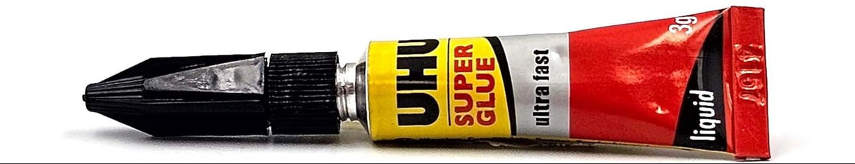UHU Super Glue Ultra Fast – Set of 4 (3g Each) - Al Kabayel Discount CentreUHU Super Glue Ultra Fast – Set of 4 (3g Each)GlueUHUAl Kabayel Discount Centre