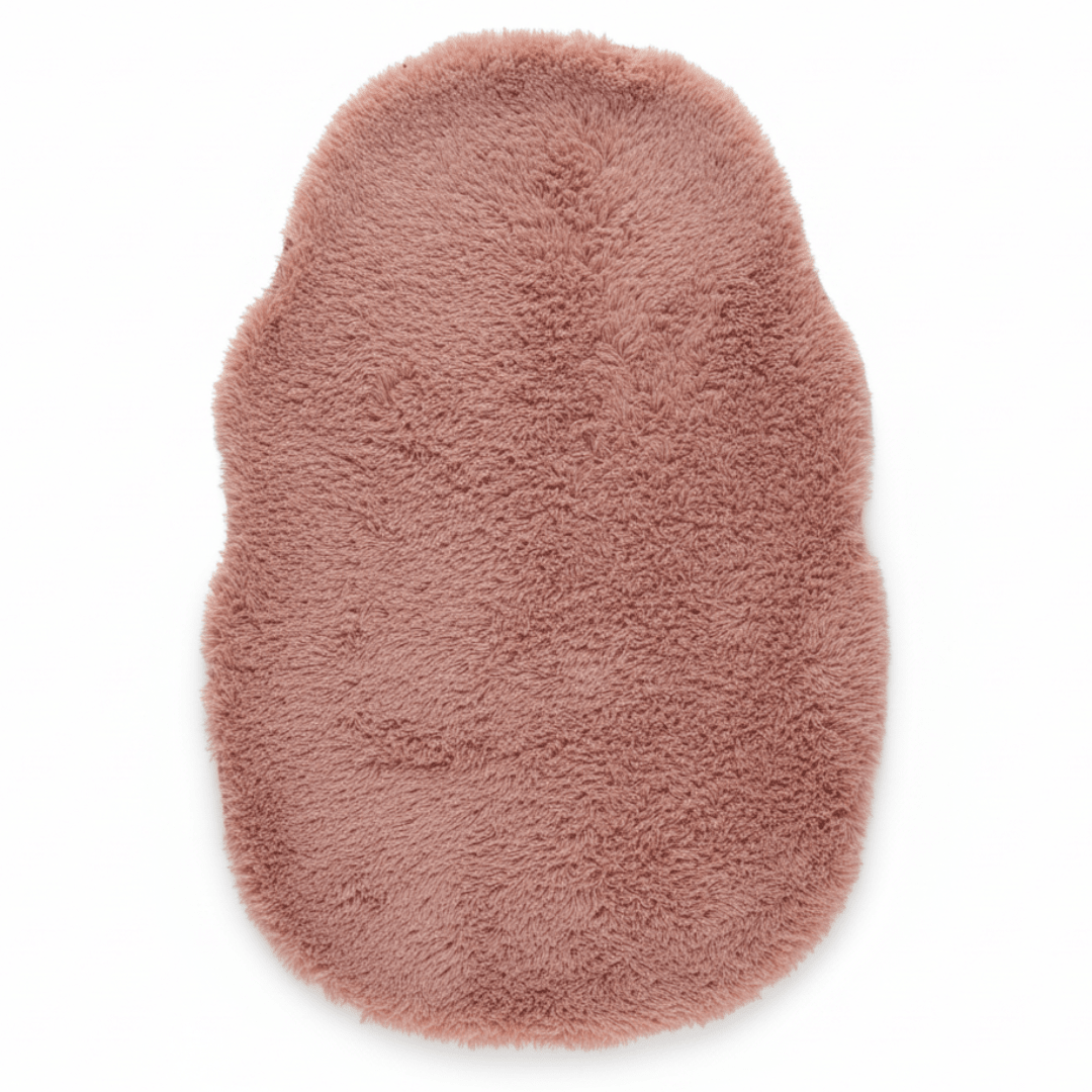 Ultra-Soft Oval Plush Floor Mat | Fluffy Shaggy Rug for Bedroom, Bathroom & Living Room | Non-Slip Faux Fur Carpet | 58×88 cm | - Al Kabayel Discount CentreUltra-Soft Oval Plush Floor Mat | Fluffy Shaggy Rug for Bedroom, Bathroom & Living Room | Non-Slip Faux Fur Carpet | 58×88 cm |DoormatsAKDCAl Kabayel Discount Centre