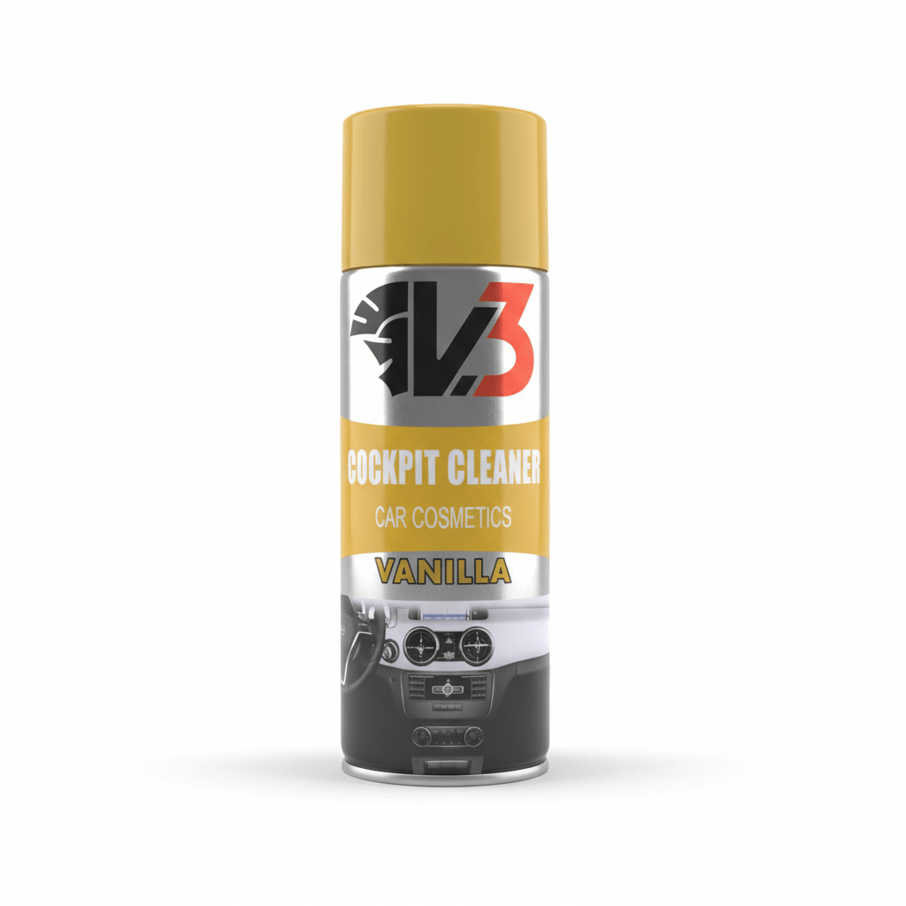 V3 Cocokpit Cleaner Car Cosmetics Vanilla - 450ml - Al Kabayel Discount CentreV3 Cocokpit Cleaner Car Cosmetics Vanilla - 450mlAutomotiveV3Al Kabayel Discount Centre