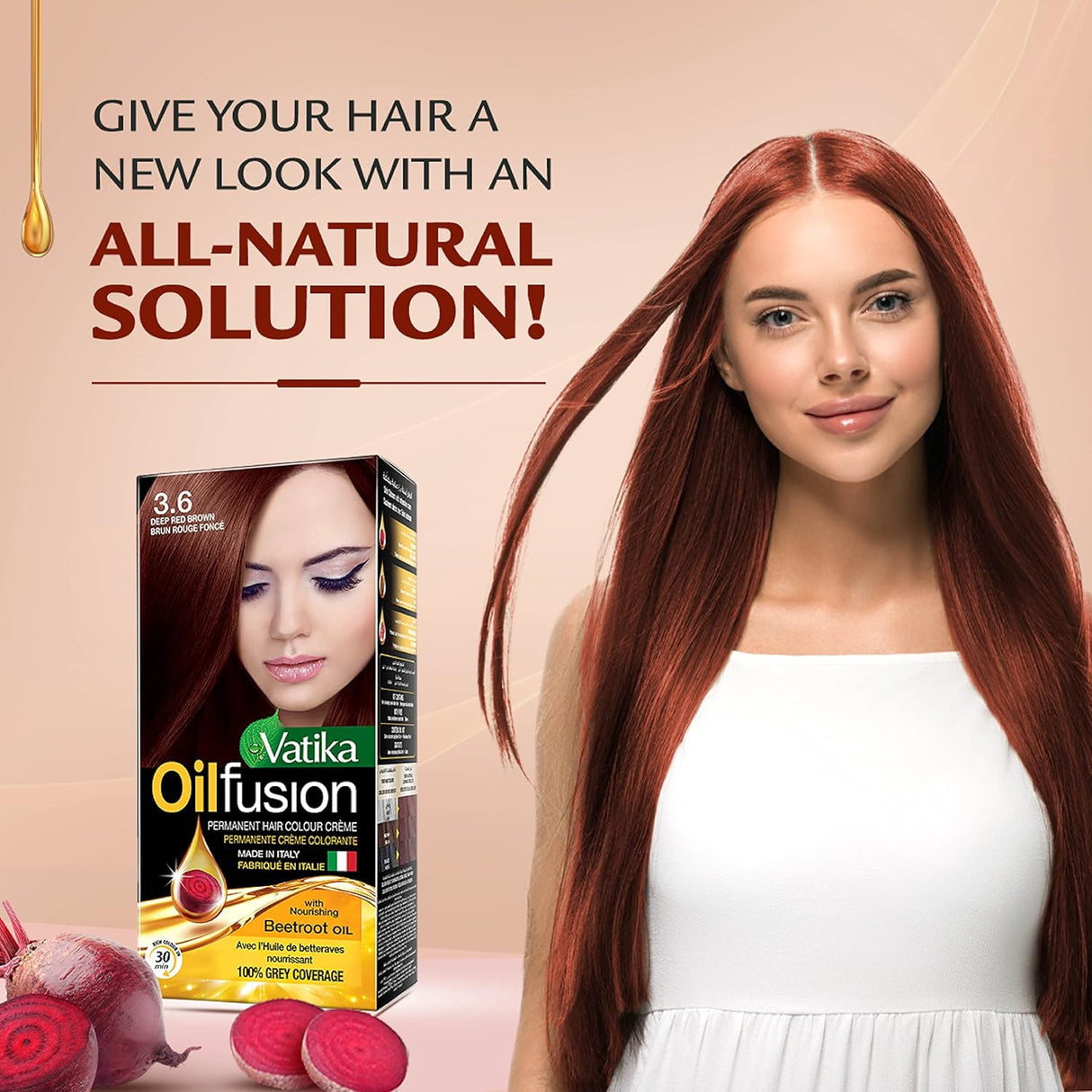 Vatika Naturals Coloring Kit 3.6 - Deep Red Brown 108ML - Al Kabayel Discount CentreVatika Naturals Coloring Kit 3.6 - Deep Red Brown 108MLHair CareVATIKAAl Kabayel Discount Centre