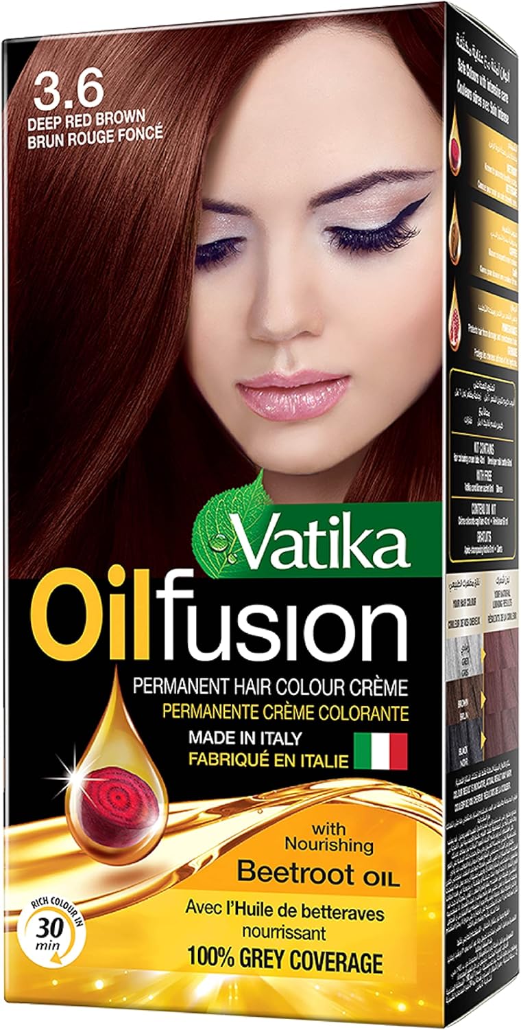Vatika Naturals Coloring Kit 3.6 - Deep Red Brown 108ML - Al Kabayel Discount CentreVatika Naturals Coloring Kit 3.6 - Deep Red Brown 108MLHair CareVATIKAAl Kabayel Discount Centre