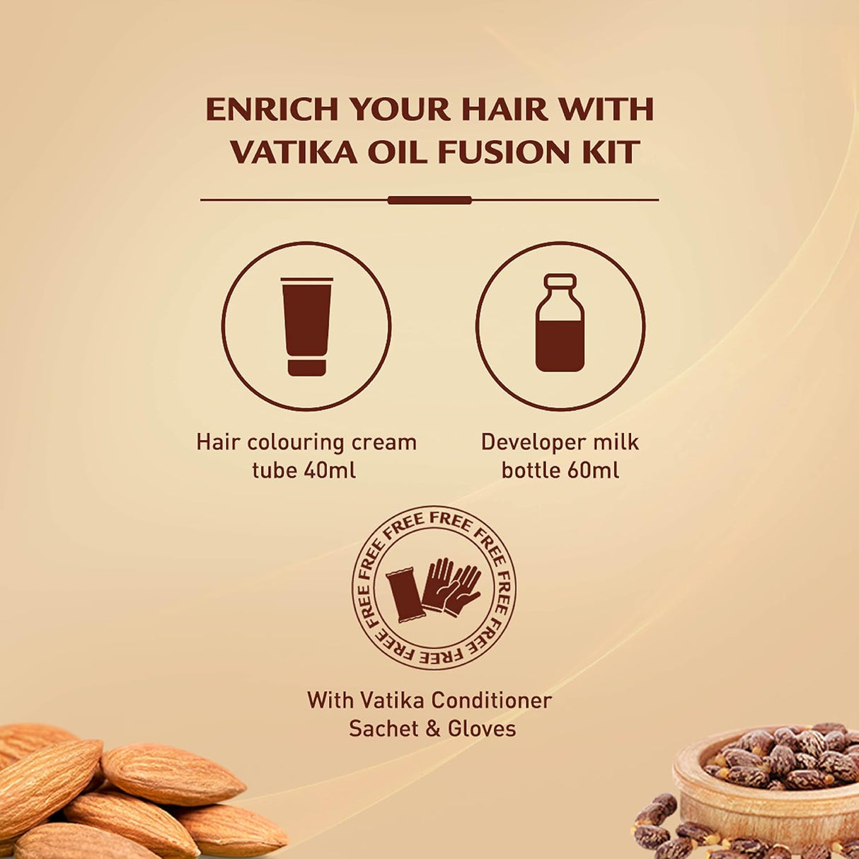 Vatika Naturals Vatika Oil FUSion Permanent Hair Color Crème, Medium Brown 4.0 - Al Kabayel Discount CentreVatika Naturals Vatika Oil FUSion Permanent Hair Color Crème, Medium Brown 4.0Hair CareVATIKAAl Kabayel Discount Centre