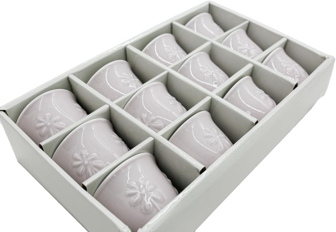 Velvet Ceramic 50ML Cawa Cup 12Pcs - Light Pink - Al Kabayel Discount CentreVelvet Ceramic 50ML Cawa Cup 12Pcs - Light PinkTea CupsVELVETAl Kabayel Discount Centre