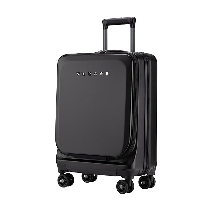 Verage 19" Trolley Bag – Lightweight & Compact Cabin Luggage Black - Al Kabayel Discount CentreVerage 19" Trolley Bag – Lightweight & Compact Cabin Luggage BlackCabin LuggageSONADAAl Kabayel Discount Centre
