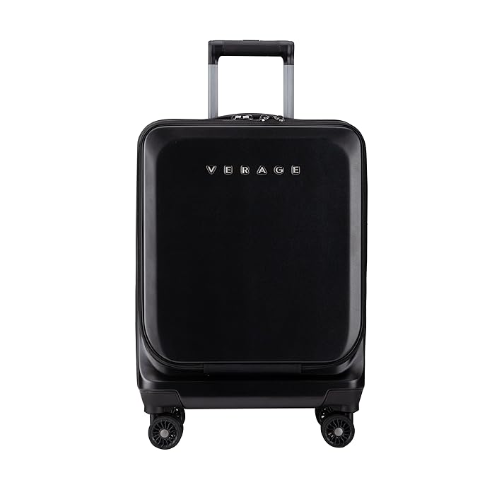 Verage 19" Trolley Bag – Lightweight & Compact Cabin Luggage Black - Al Kabayel Discount CentreVerage 19" Trolley Bag – Lightweight & Compact Cabin Luggage BlackCabin LuggageSONADAAl Kabayel Discount Centre