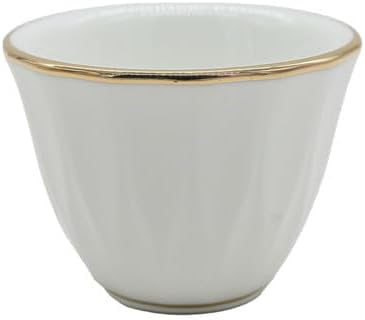 Verucci Ceramic 12Pcs Cawa Cup 50ML - White&Gold - Al Kabayel Discount CentreVerucci Ceramic 12Pcs Cawa Cup 50ML - White&GoldTea CupsVERUCCIAl Kabayel Discount Centre