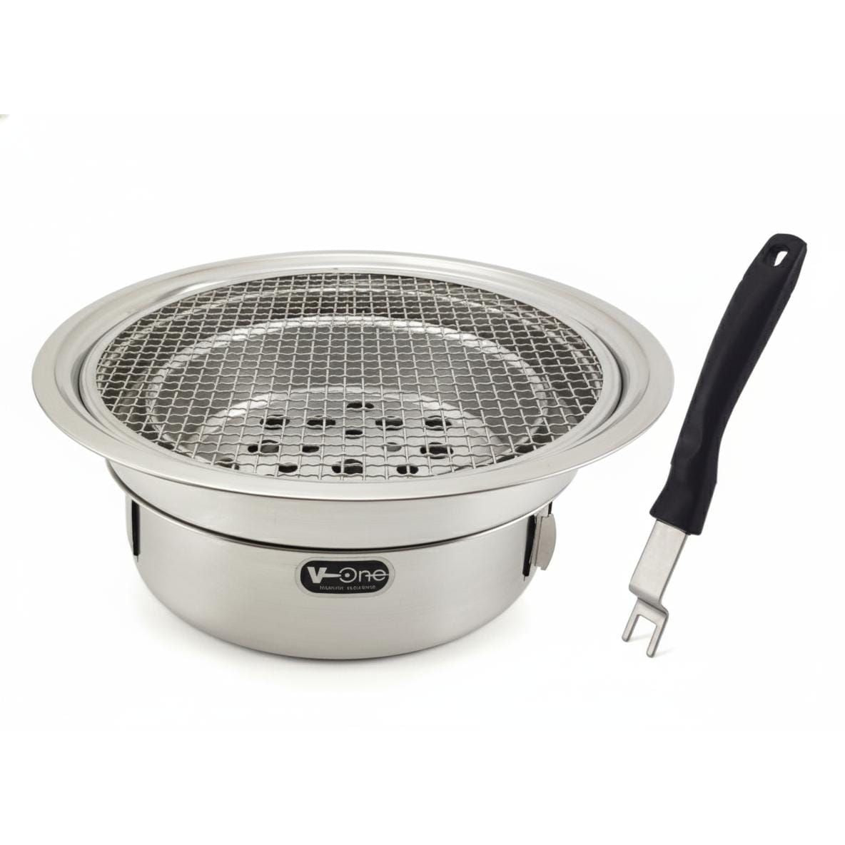 Vone Round BBQ Grill 35 cm | Compact Silver Color Charcoal Grill | Lightweight Portable Barbecue for Outdoor Cooking & Picnics - Al Kabayel Discount CentreVone Round BBQ Grill 35 cm | Compact Silver Color Charcoal Grill | Lightweight Portable Barbecue for Outdoor Cooking & PicnicsBBQ Grills & Fire PitsVONEAl Kabayel Discount Centre