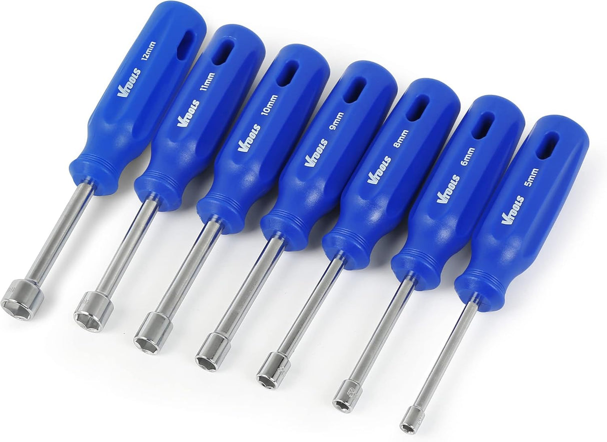 VTOOLS 7Pcs Nut Screwdriver Set, Professional & High - Quality Nut Screwdriver Set for Home Repair, Improvement, VT2171 - Al Kabayel Discount CenterVTOOLS 7Pcs Nut Screwdriver Set, Professional & High - Quality Nut Screwdriver Set for Home Repair, Improvement, VT2171power toolsvtoolsAl Kabayel Discount Center