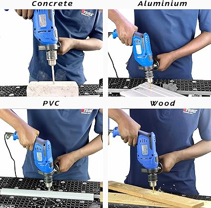 VTOOLS Impact Drill 650W with 360 Degree Rotating Side Handle, VT1206 - Al Kabayel Discount CentreVTOOLS Impact Drill 650W with 360 Degree Rotating Side Handle, VT1206Power ToolsVTOOLSAl Kabayel Discount Centre