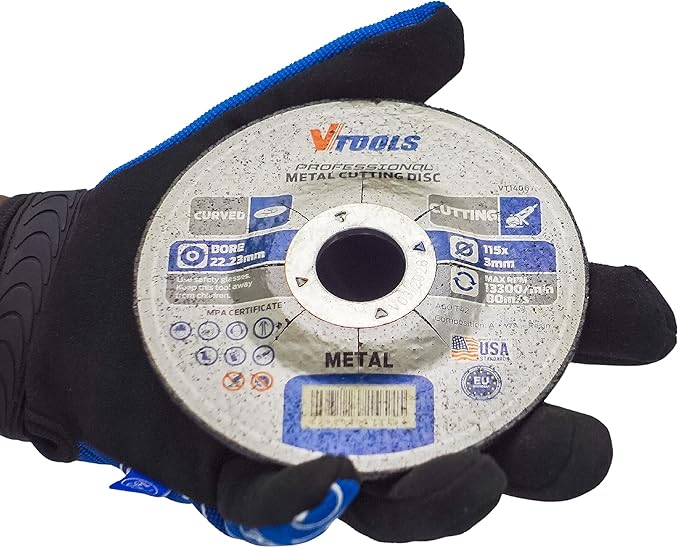 VTOOLS Metal Cutting Disc 115mm x 3mm, VT1406, 1pc - Al Kabayel Discount CentreVTOOLS Metal Cutting Disc 115mm x 3mm, VT1406, 1pcPower ToolsVTOOLSAl Kabayel Discount Centre