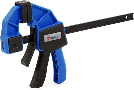 VTOOLS Quick Clamp 6"/150mm, Clamp Force of 68kgs - Al Kabayel Discount CentreVTOOLS Quick Clamp 6"/150mm, Clamp Force of 68kgsHand ToolsVTOOLSAl Kabayel Discount Centre