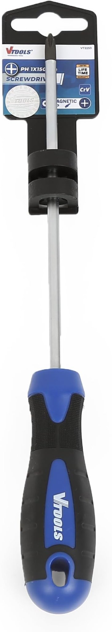 VTOOLS Screw Driver (+) PH 1x150mm, VT2253 - Al Kabayel Discount CentreVTOOLS Screw Driver (+) PH 1x150mm, VT2253Hand ToolsVTOOLSAl Kabayel Discount Centre
