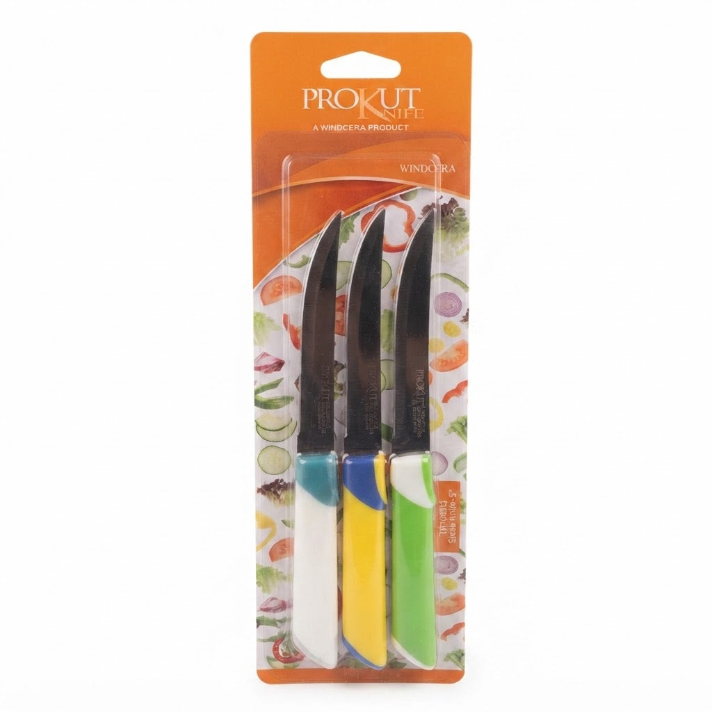 Windcera ProKut 3-Piece Steak Knife Set 5"