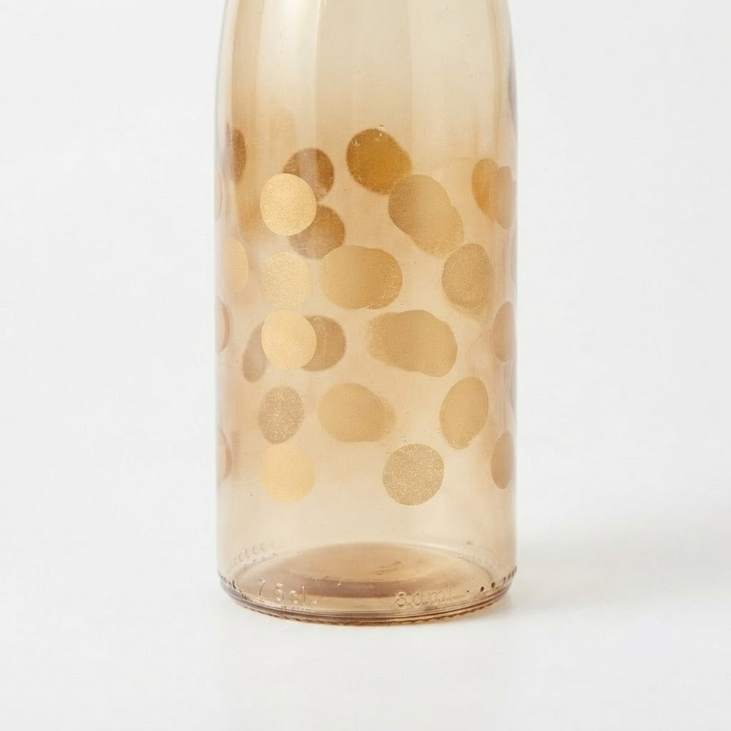 Sigma Tinted Orange Glass Oil Dispenser - 750ml