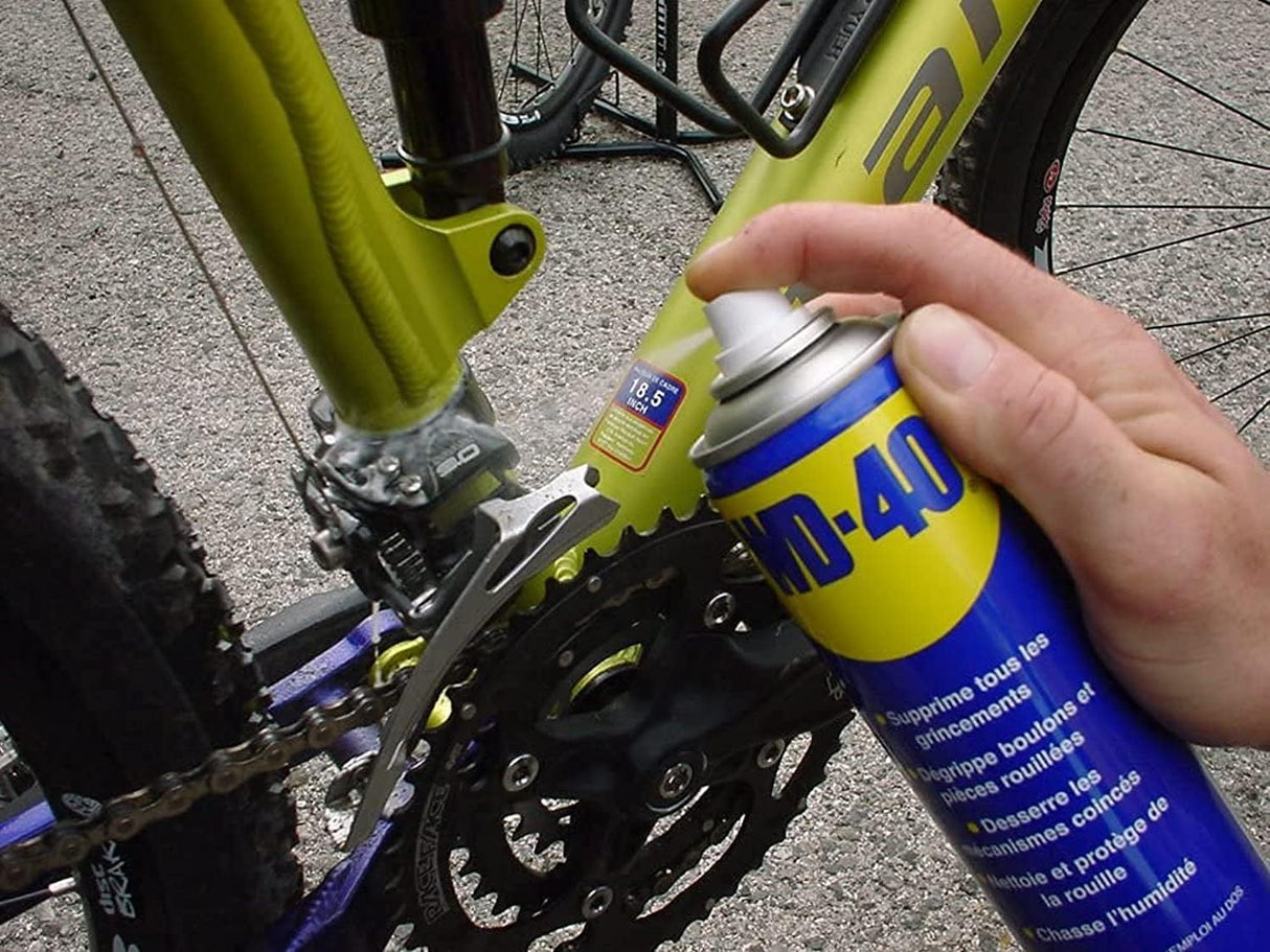 WD - 40 Multi - Use Spray Aerosol Can All - Purpose Lubricant, Cleans Rust, for Home & Workshop Use - 200ml - Al Kabayel Discount CentreWD - 40 Multi - Use Spray Aerosol Can All - Purpose Lubricant, Cleans Rust, for Home & Workshop Use - 200mlAutomotiveWD - 42Al Kabayel Discount Centre