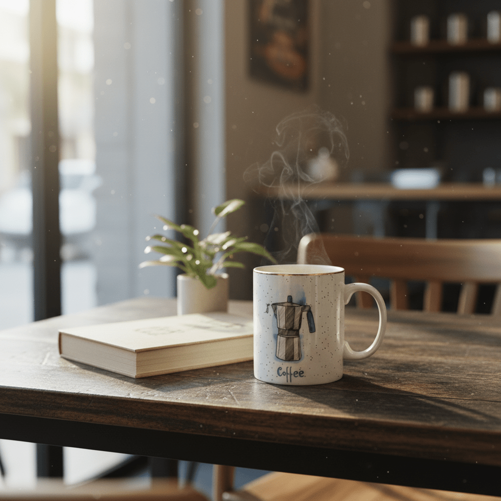 White Ceramic Coffee Mug - 350ml - Al Kabayel Discount CentreWhite Ceramic Coffee Mug - 350mlMugsAKDCAl Kabayel Discount Centre