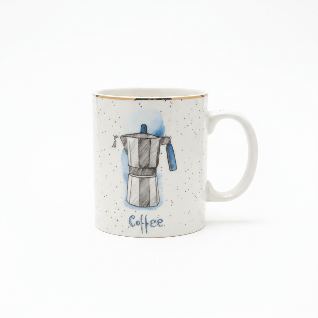 White Ceramic Coffee Mug - 350ml - Al Kabayel Discount CentreWhite Ceramic Coffee Mug - 350mlMugsAKDCAl Kabayel Discount Centre