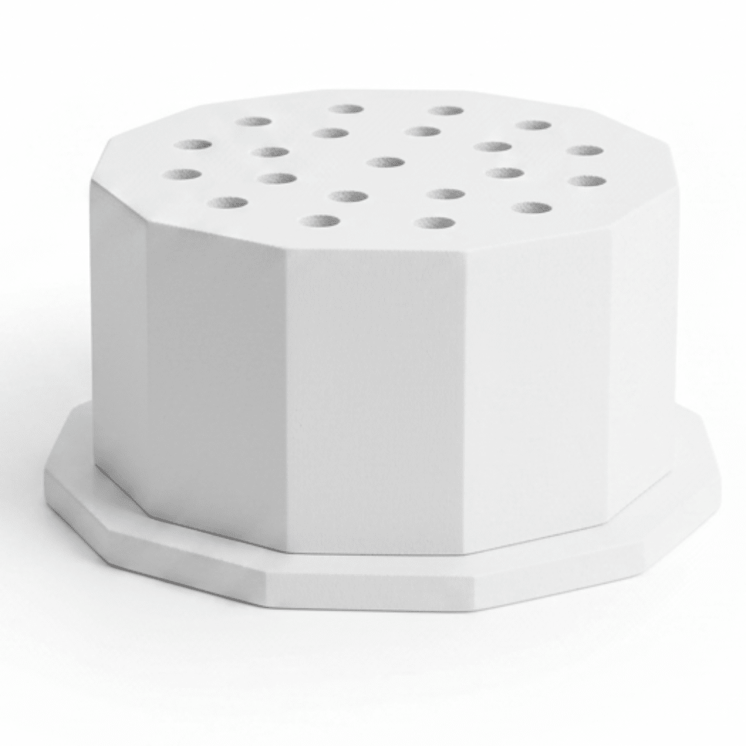 White Octagonal Wooden Incense Burner | 6×10cm - Al Kabayel Discount CentreWhite Octagonal Wooden Incense Burner | 6×10cmIncense BurnerAKDCAl Kabayel Discount Centre