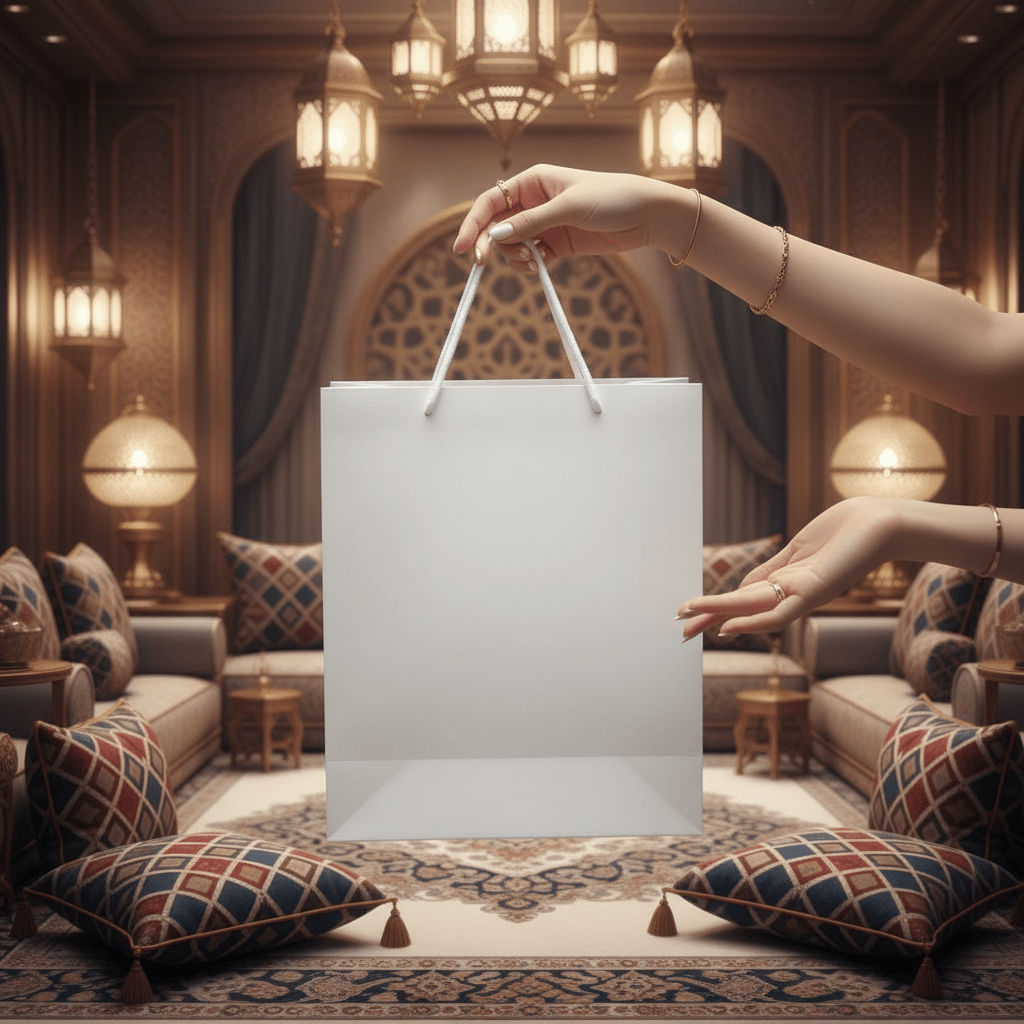 White Paper Gift Bag with Rope Handles | Elegant Luxury Packaging for Gifting | 32×25cm | - Al Kabayel Discount CentreWhite Paper Gift Bag with Rope Handles | Elegant Luxury Packaging for Gifting | 32×25cm |Packing & Wrapping SuppliesAKDCAl Kabayel Discount Centre