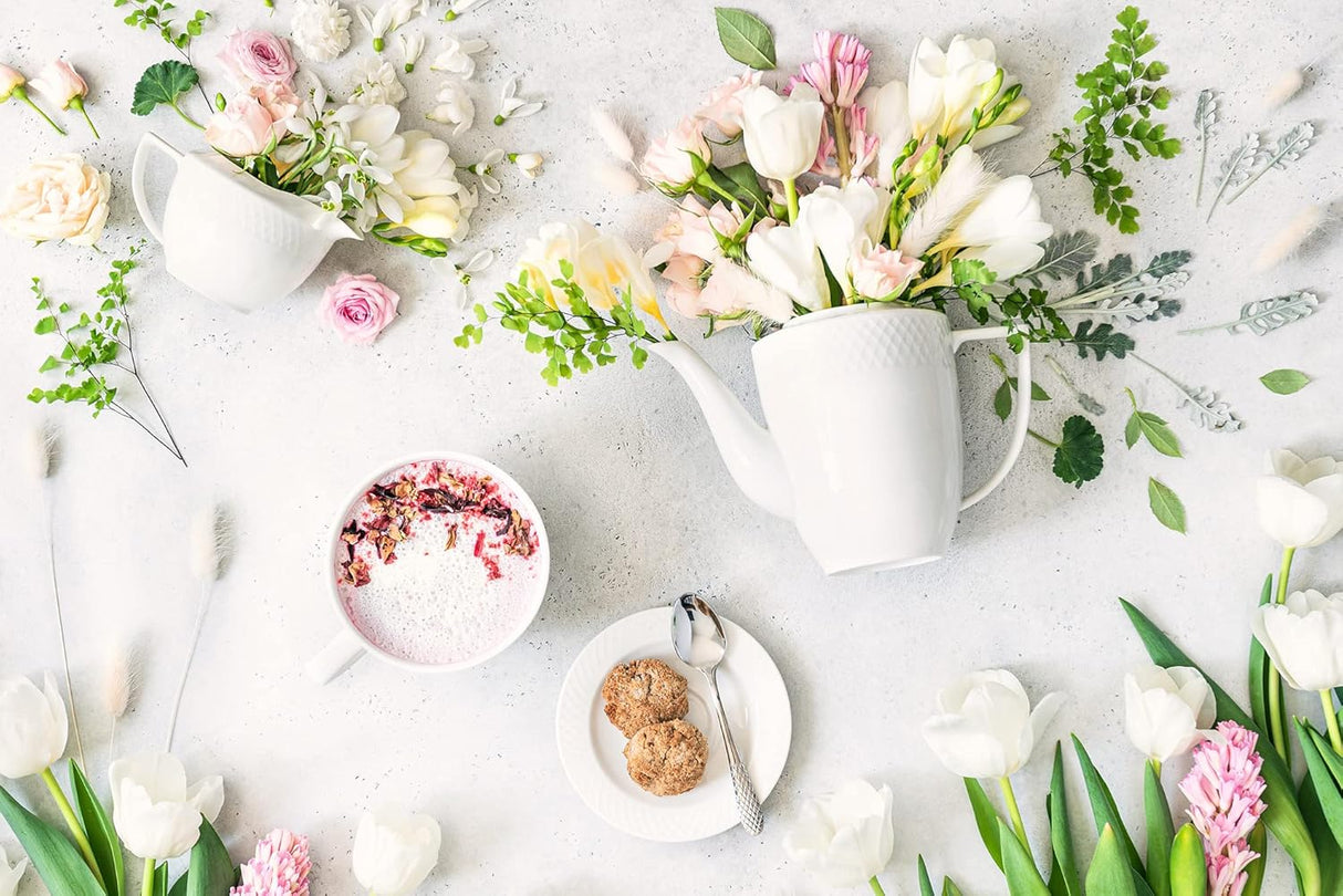 WILMAX Ceramic Teapot 750ml, White - Al Kabayel Discount CentreWILMAX Ceramic Teapot 750ml, WhiteTea/Coffee PotsWILMAXAl Kabayel Discount Centre