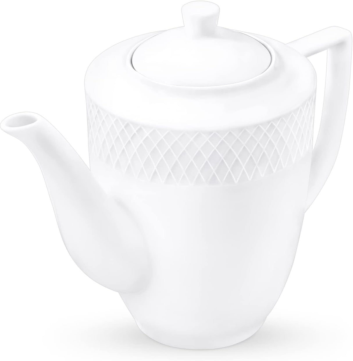 WILMAX Ceramic Teapot 750ml, White - Al Kabayel Discount CentreWILMAX Ceramic Teapot 750ml, WhiteTea/Coffee PotsWILMAXAl Kabayel Discount Centre