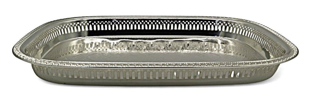 WINDCERA Classic Oval Silver Serving Tray – 45×34 cm Timeless Design - Al Kabayel Discount CentreWINDCERA Classic Oval Silver Serving Tray – 45×34 cm Timeless DesignServing TraysWINDCERAAl Kabayel Discount Centre