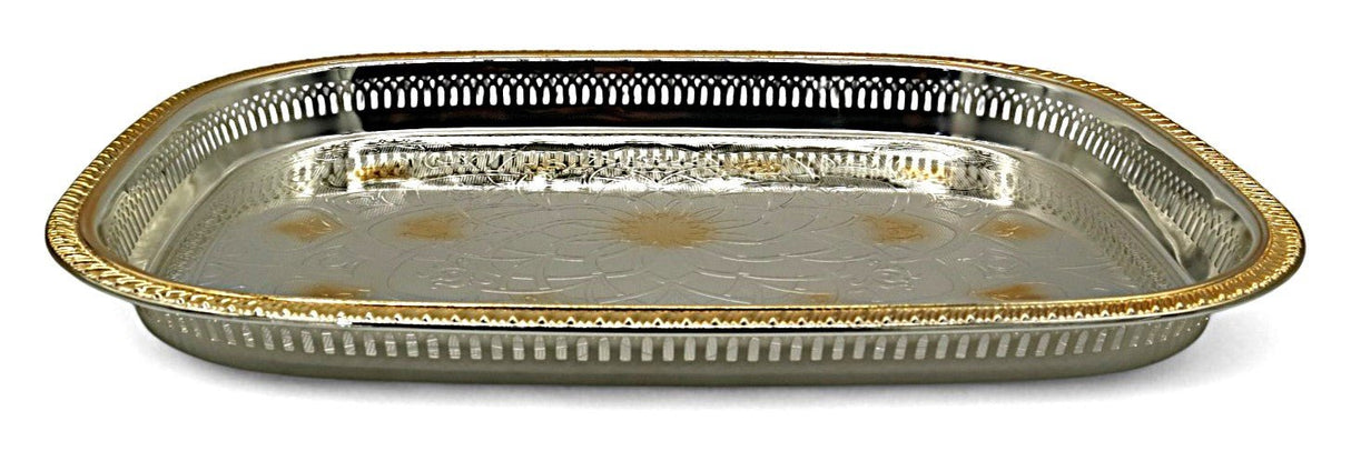 WINDCERA Grand Silver & Gold Tray – 55×48 cm Serveware - Al Kabayel Discount CentreWINDCERA Grand Silver & Gold Tray – 55×48 cm ServewareServing TraysWINDCERAAl Kabayel Discount Centre