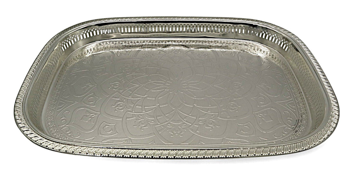 WINDCERA Premium Oval Silver Finish Tray – 55×40 cm Elegant Style - Al Kabayel Discount CentreWINDCERA Premium Oval Silver Finish Tray – 55×40 cm Elegant StyleServing TraysWINDCERAAl Kabayel Discount Centre