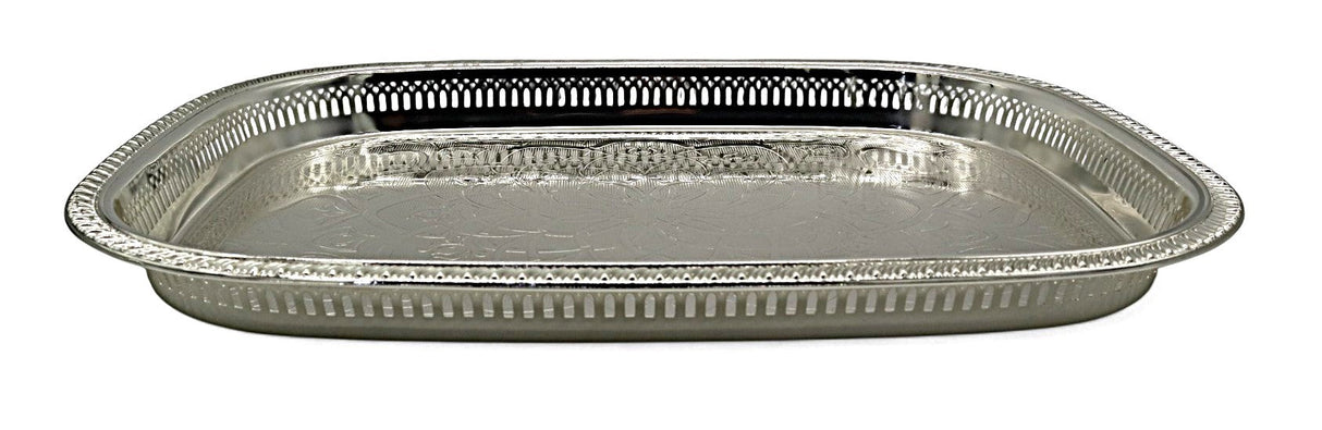 WINDCERA Premium Oval Silver Finish Tray – 55×40 cm Elegant Style - Al Kabayel Discount CentreWINDCERA Premium Oval Silver Finish Tray – 55×40 cm Elegant StyleServing TraysWINDCERAAl Kabayel Discount Centre