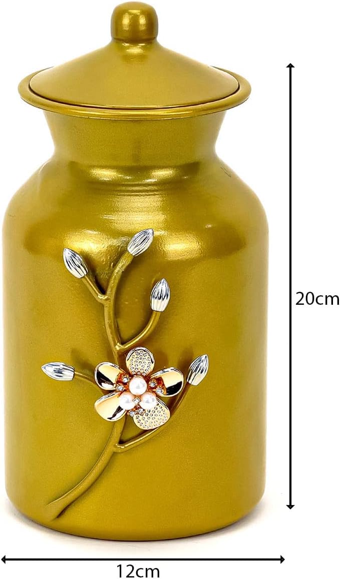 Winds Trading Cookie Jar, Candy Jar with Lid Dog Treat Jars Brown Sugar Keeper Containers Candy Flour Tea Rice Beans Snack Saver Rustic Cat Pet Dry Food Container Coffee Canister (12x20cm) - Al Kabayel Discount CentreWinds Trading Cookie Jar, Candy Jar with Lid Dog Treat Jars Brown Sugar Keeper Containers Candy Flour Tea Rice Beans Snack Saver Rustic Cat Pet Dry Food Container Coffee Canister (12x20cm)Jars & Food SaversAKDCAl Kabayel Discount Centre