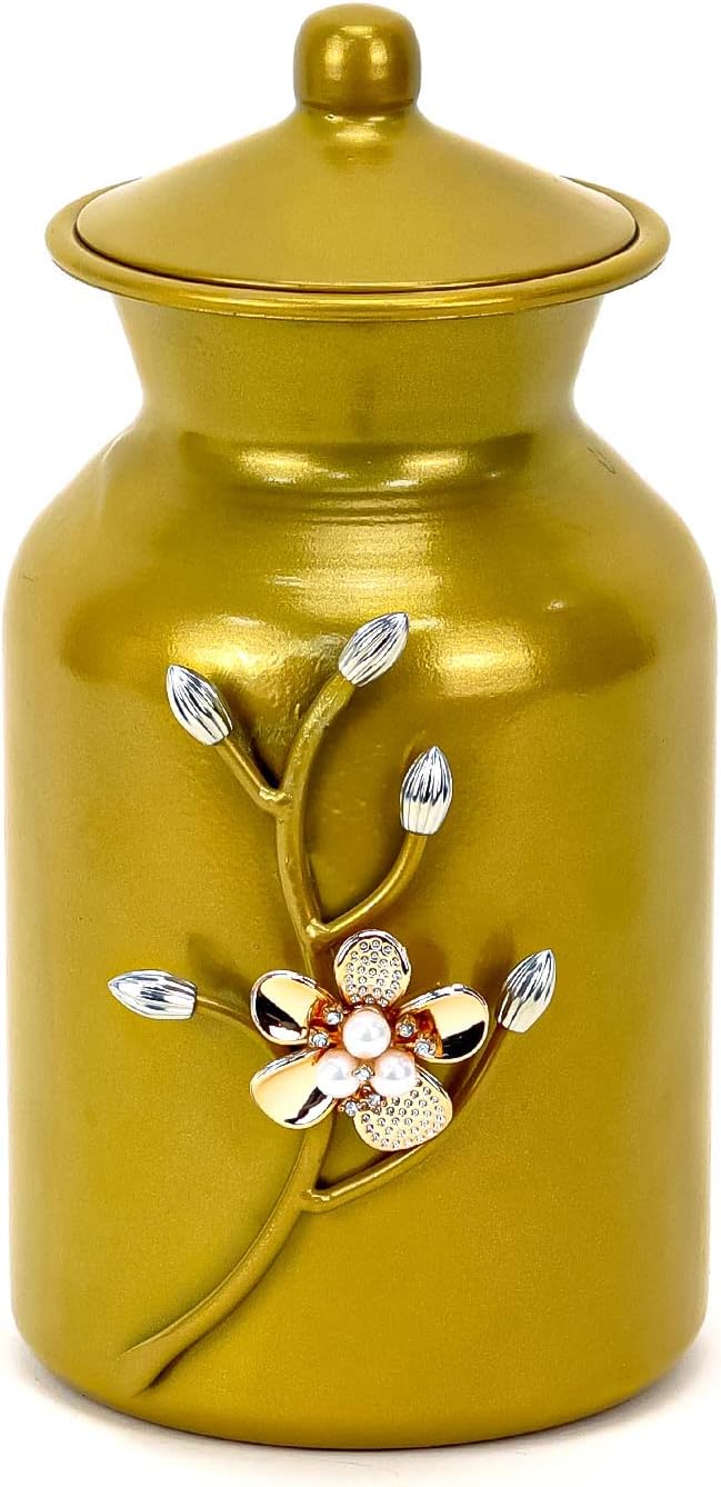 Winds Trading Cookie Jar, Candy Jar with Lid Dog Treat Jars Brown Sugar Keeper Containers Candy Flour Tea Rice Beans Snack Saver Rustic Cat Pet Dry Food Container Coffee Canister (12x20cm) - Al Kabayel Discount CentreWinds Trading Cookie Jar, Candy Jar with Lid Dog Treat Jars Brown Sugar Keeper Containers Candy Flour Tea Rice Beans Snack Saver Rustic Cat Pet Dry Food Container Coffee Canister (12x20cm)Jars & Food SaversAKDCAl Kabayel Discount Centre