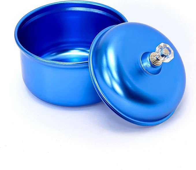 Winds Trading Decorative Aluminum Sugar Bowl/Box/Jar/Container/Pot with Lid, Unique Crystal Candy & Dry Fruits Bowl, Perfect for Home & Gift (12x9cm) - Al Kabayel Discount CentreWinds Trading Decorative Aluminum Sugar Bowl/Box/Jar/Container/Pot with Lid, Unique Crystal Candy & Dry Fruits Bowl, Perfect for Home & Gift (12x9cm)Jars & Food SaversWIND TRADINGAl Kabayel Discount Centre